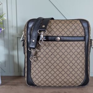 VINTAGE Gucci Diamante shoulder bag (also referred to as a messenger or crossbod